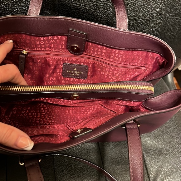 Kate Spade ♠️ Jackson triple compartment Satchel. - Picture 2 of 11